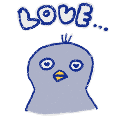 [LINEスタンプ] ラブリーなとりたち