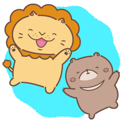 [LINEスタンプ] ライとノワ