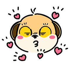 [LINEスタンプ] ふくふくミーア 1