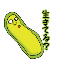 [LINEスタンプ] かゆいところに手が届くピクルスたちの日常