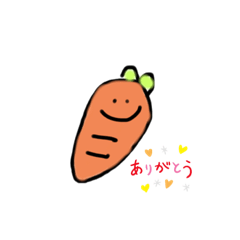 [LINEスタンプ] ニコニコ野菜❗️