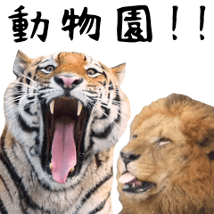 [LINEスタンプ] 猫ミームな動物園の仲間たち 口をパクパク