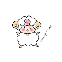 [LINEスタンプ] ふわもこ可愛いシープちゃん