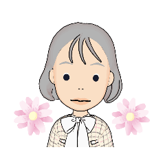 [LINEスタンプ] 癒やし＆個性的 ボブヘアの女子スタンプ