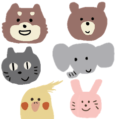 [LINEスタンプ] ほんわか動物の敬語