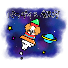 [LINEスタンプ] パピヨンを飼う