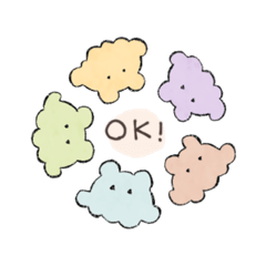 [LINEスタンプ] ぱすてるめんだこ