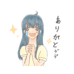 [LINEスタンプ] 使える！ほんわか女子スタンプ