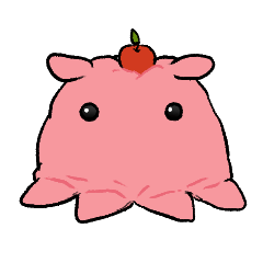 [LINEスタンプ] つぶれめんだこ