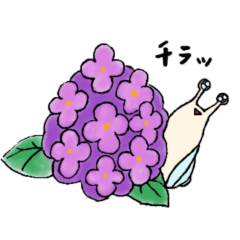 [LINEスタンプ] かたつむりの気持ち（日常）