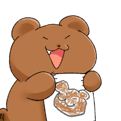 [LINEスタンプ] こぐまくんの日常