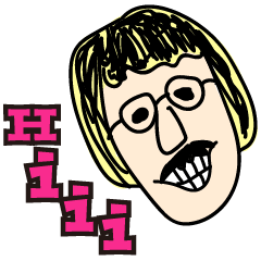 [LINEスタンプ] 濃い顔の人たち（English Ver.）