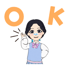 [LINEスタンプ] 学生さんにおすすめ