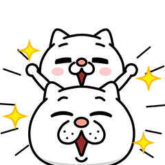 [LINEスタンプ] ウザ～～い猫【あいさつ言葉】