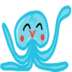 [LINEスタンプ] 水辺の生き物シリーズ/クラゲの日常会話