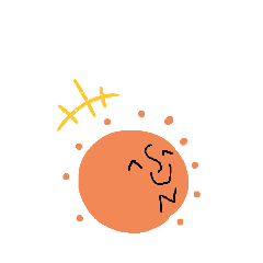 [LINEスタンプ] 月さんとSUNくん