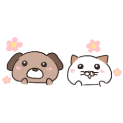 [LINEスタンプ] いぬころにゃんころ 第三弾