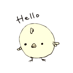 [LINEスタンプ] ひよこ．Miso