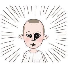 [LINEスタンプ] 何見でれ