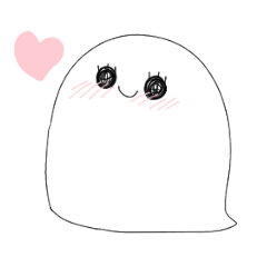 [LINEスタンプ] おばけもどきちゃん