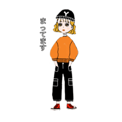 [LINEスタンプ] 女の子たちの日常をスタンプに！