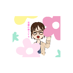 [LINEスタンプ] 挑戦女子の日常