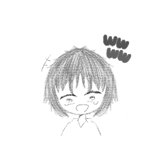 [LINEスタンプ] 中性的な藍くん