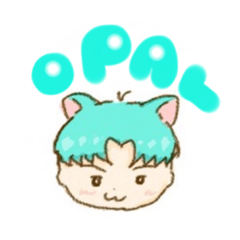 [LINEスタンプ] Opal さん