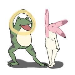 [LINEスタンプ] 超鳥獣戯画