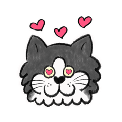 [LINEスタンプ] ぽんすけのねこスタンプ