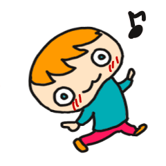 [LINEスタンプ] 便利に使える！青い目の男の子スタンプ