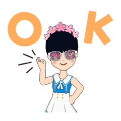 [LINEスタンプ] サクラ咲く咲く