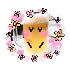 [LINEスタンプ] Beerrrrrr