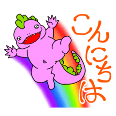 [LINEスタンプ] ぴんきぃざうるす ぴんくのご挨拶スタンプ