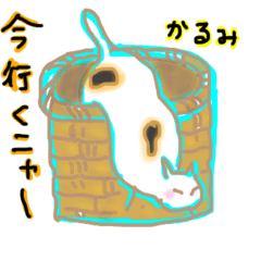 [LINEスタンプ] 古典猫シリーズ②とうそくじん猫