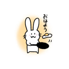 [LINEスタンプ] うさラビ男のスタンプ