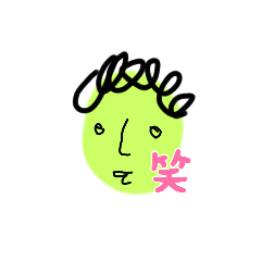 [LINEスタンプ] いろいろな顔くん