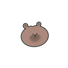 [LINEスタンプ] ひげくまお