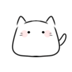 [LINEスタンプ] ぽわぽわのねこたち