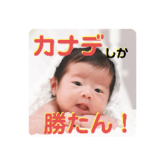 [LINEスタンプ] かなまるちゃん 3ヶ月