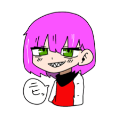 [LINEスタンプ] ネックウォーマーの女の子