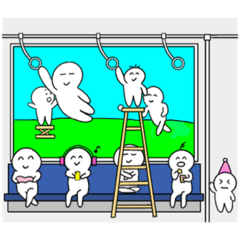 [LINEスタンプ] もち もちおの日常