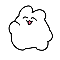 [LINEスタンプ] Very cute rabbit desu