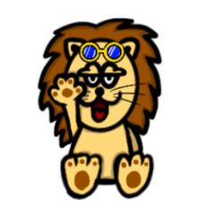 [LINEスタンプ] るぱんくん（らいおくん）