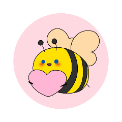 [LINEスタンプ] かわいい昆虫スタンプ「女王蜂ちゃん」