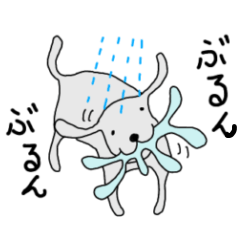 [LINEスタンプ] 日々よだれ犬