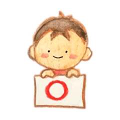 [LINEスタンプ] ほのぼのboys色鉛筆ひとことメッセージ