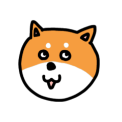 [LINEスタンプ] いぬの顔スタンプ