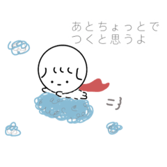 [LINEスタンプ] かっこいいヒーローなんだよ