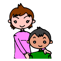 [LINEスタンプ] 子持ち夫婦の日常の連絡ワードのスタンプ1